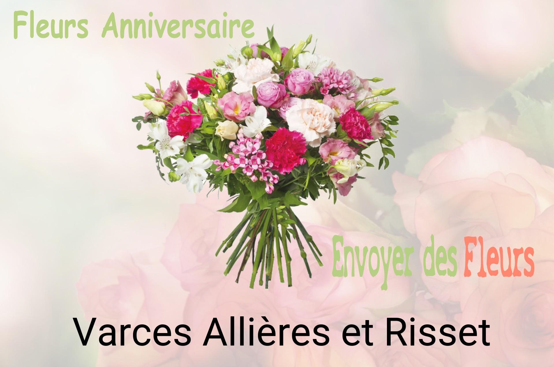 Bouquet de fleurs d’anniversaire livré à Varces-Allières-et-Risset