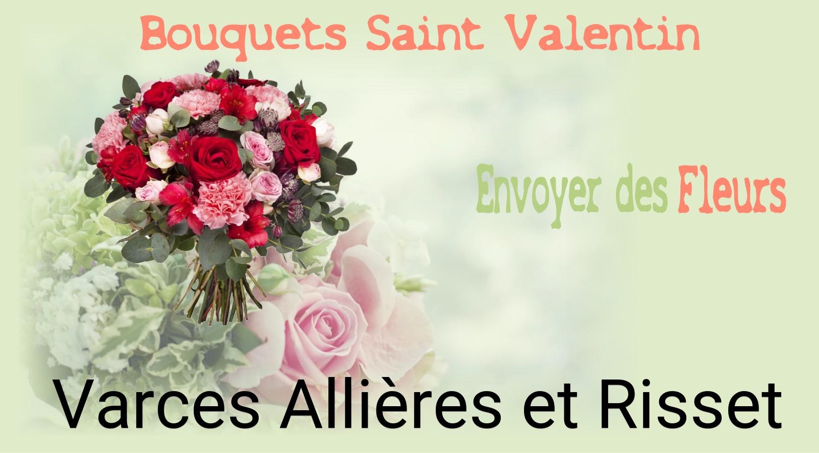 Roses de Saint-Valentin livrées à Varces-Allières-et-Risset